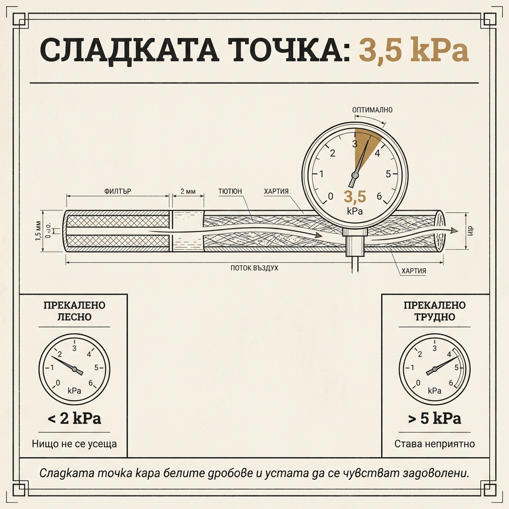 Инфографика — 3,5 килопаскала съпротивление