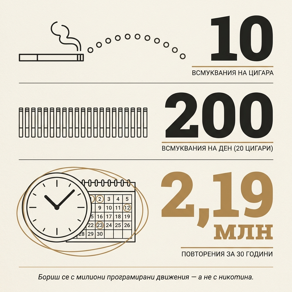 2,19 милиона повторения за 30 години